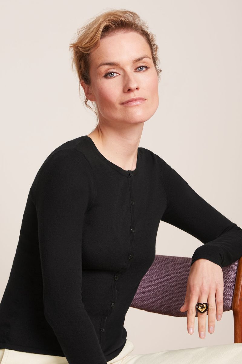 Cardigan Cocoon Zwart