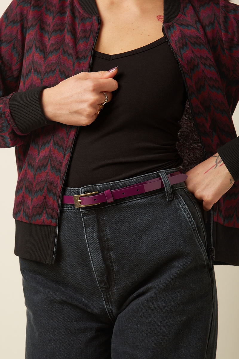 Patent Ceintuur Paars