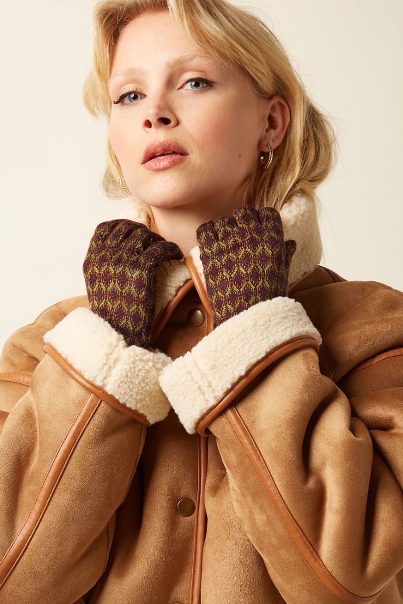 Handschoenen Cato Bordeaux Rood