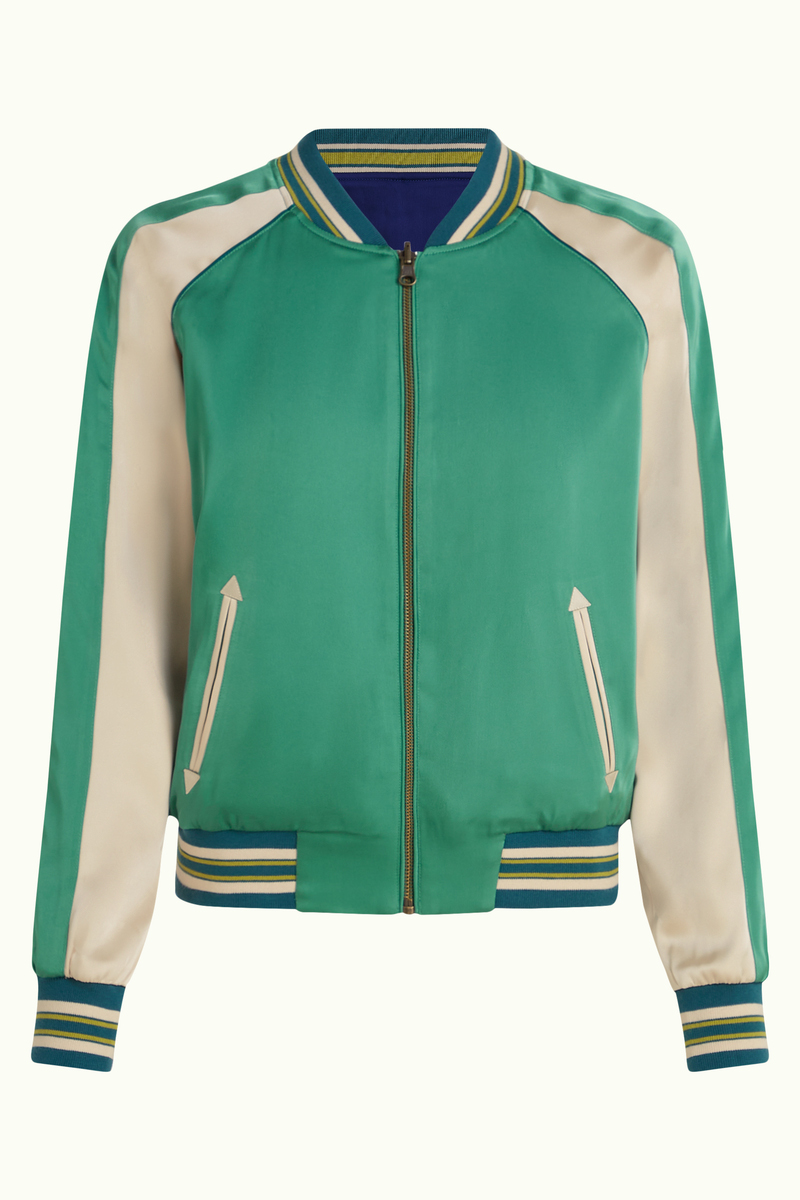 Bomber Jacket Lazou Fir Green