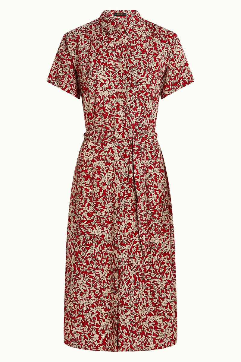 Olive Kleedje Paradis Chili Rood