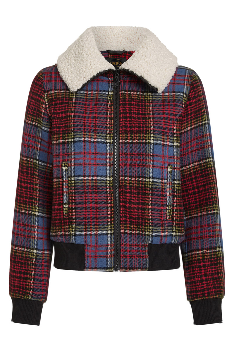 Arizona Jacket Banda Check Blauw