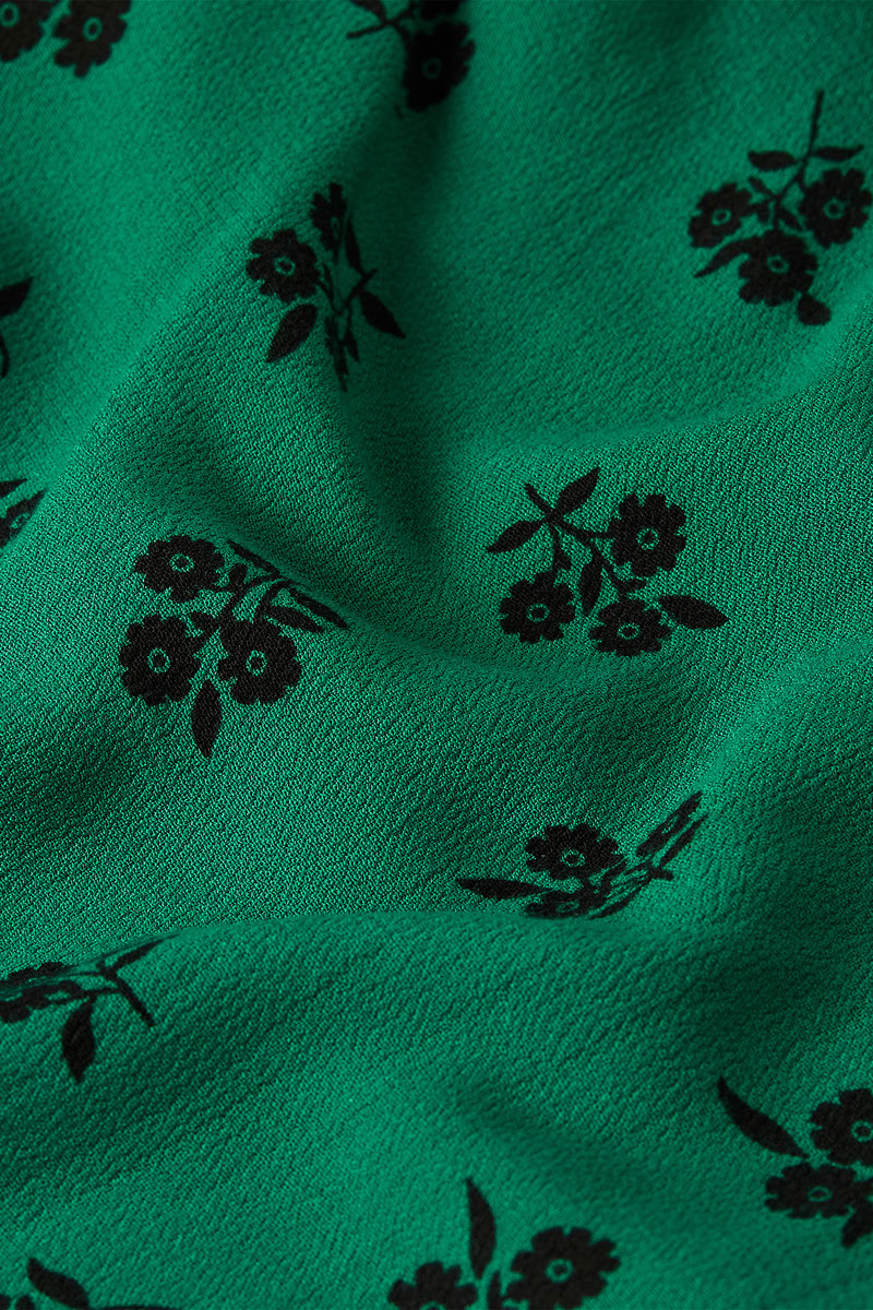 Stella Midi Kleedje Farlane Meadow Groen