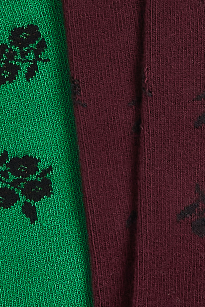 Socks 2-Pack Brisa Meadow Groen
