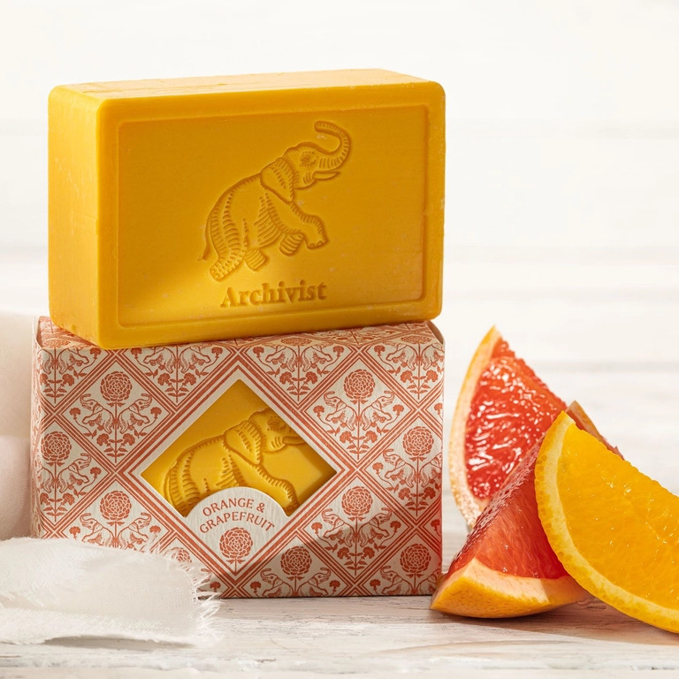 Handzeep Bar L 'Elephant Orange Grapefruit