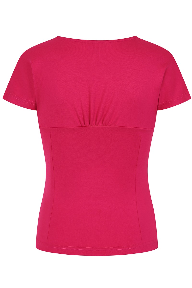 She Who Dares Top Magenta