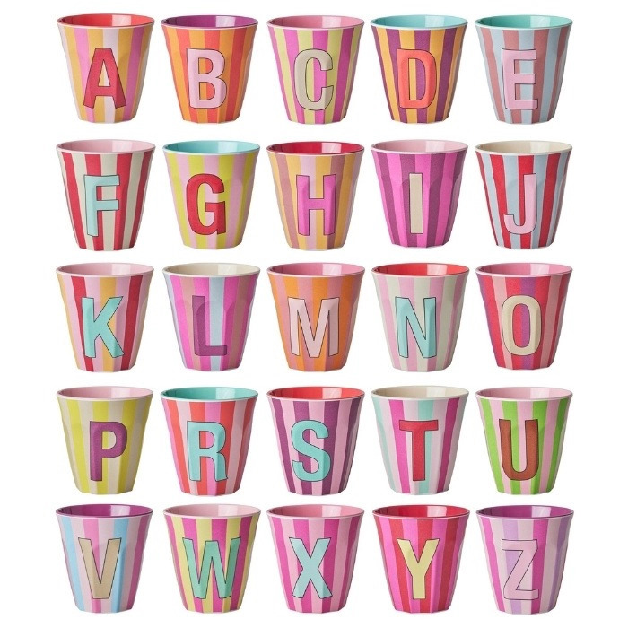 Melamine Beker Alfabet N