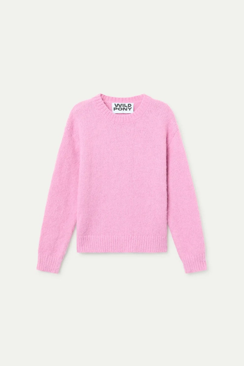 Pink Soft Knit Sweater