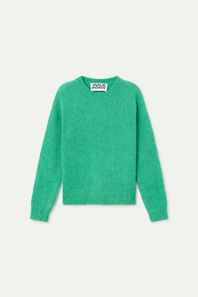Soft Knit Sweater Groen