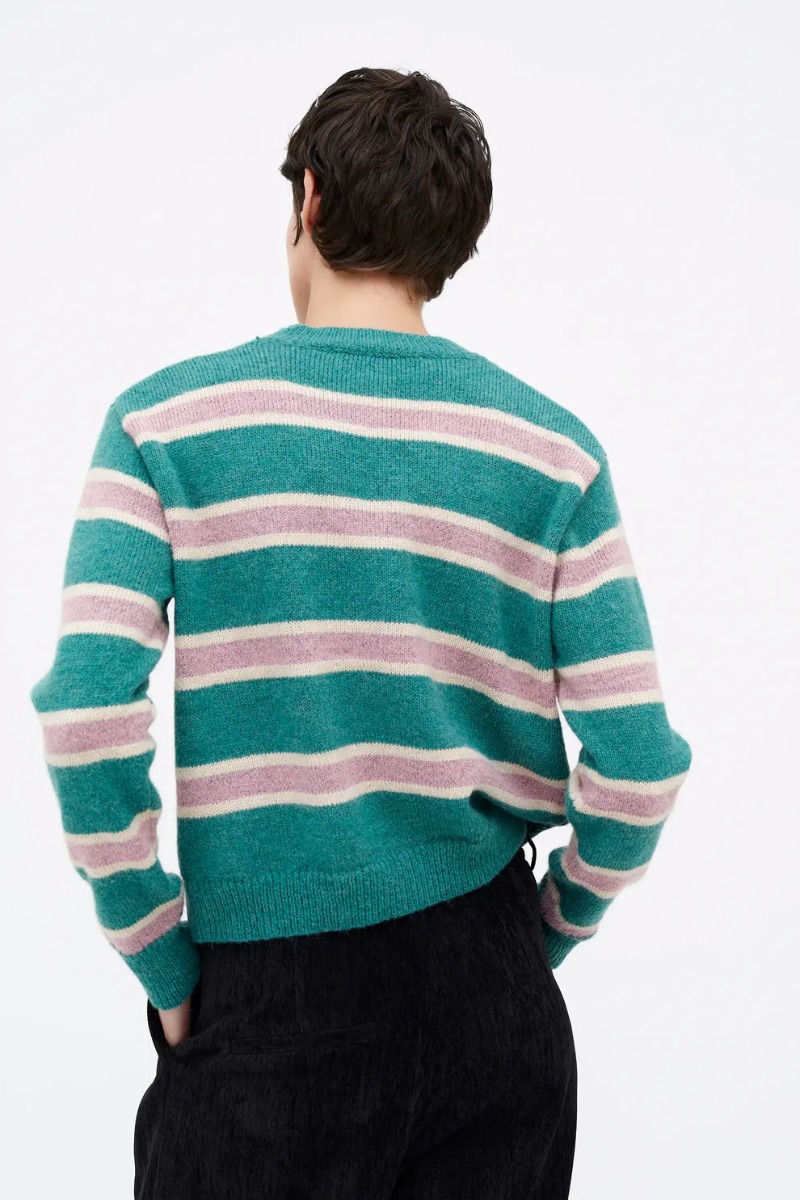 Jumper Gestreept Groen