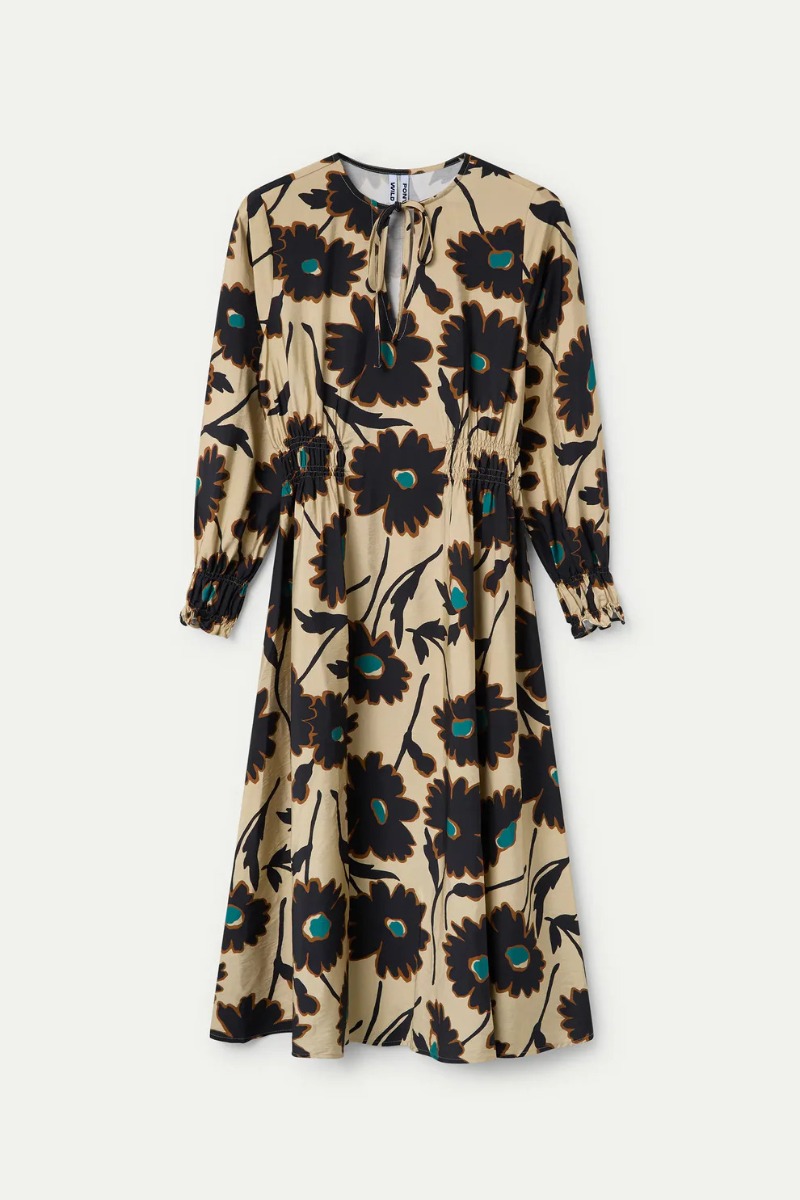 Giardina Floral Midi Kleedje