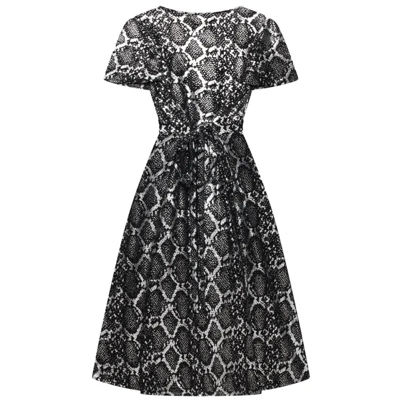 Lyra Kleedje Metallic Snake Skin