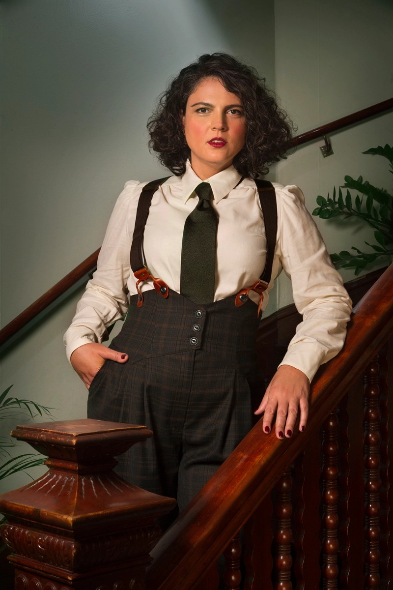 Spearpoint Blouse Antiekwit