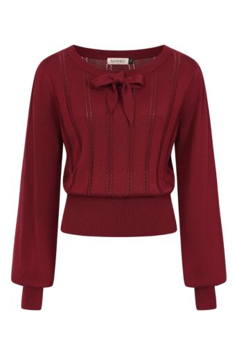 Angel Jumper Bordeauxrood