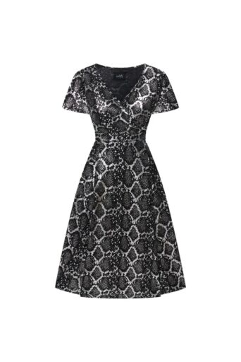 Lyra Kleedje Metallic Snake Skin