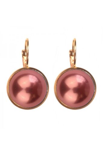 Baroque Pink Pearl Dots gp Goud