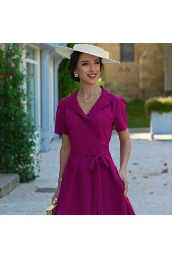 Peggy Wrap Kleedje Mulberry