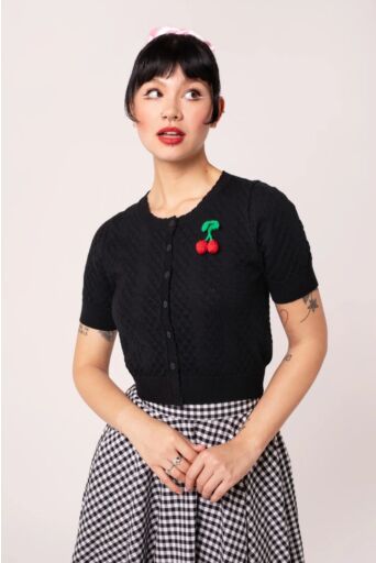 Glaudia Cardigan Zwart