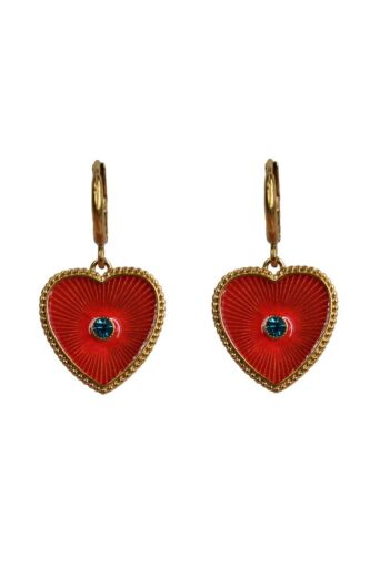 Je-maime Oorbellen Bloodorange