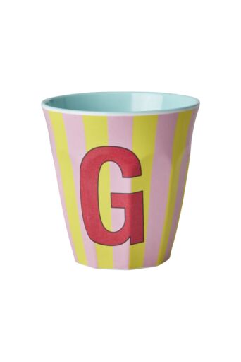 Melamine Beker Alfabet G