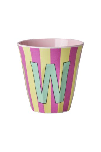 Melamine Beker Alfabet W