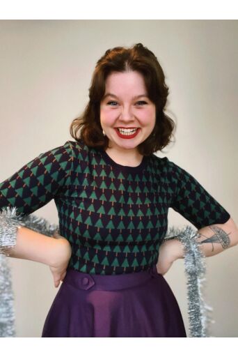 Merry Holiday Tree Truitje Navy