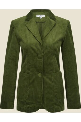 Blazer Corduroy Groen
