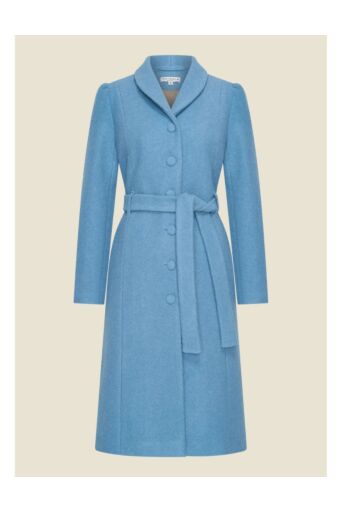 Dahlia Mantel Dusty Blauw