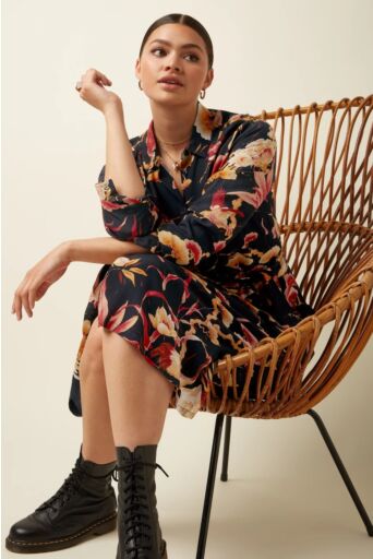 Olive Kleedje Neve Zwart