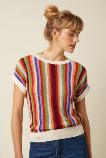 Boatneck Top Molo Multi