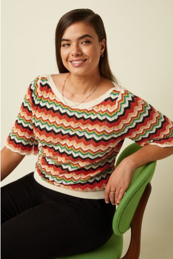 Ivy Top Wide Sleeve Le Roy Multi
