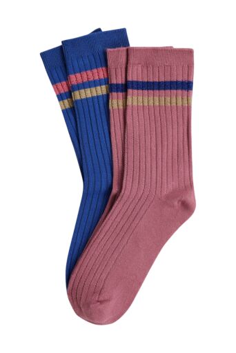 Socks 2-Pack La Paz Blauw