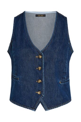 Gilet Playa Denim Blauw