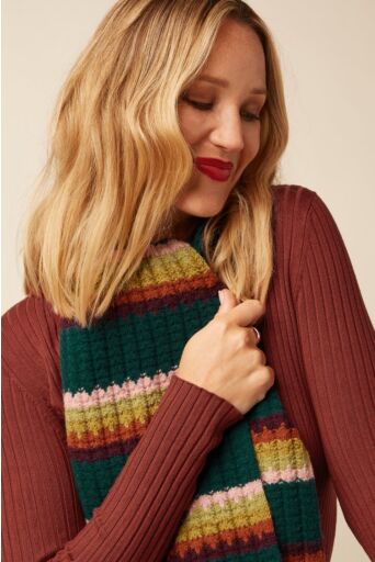 Harley Stripe Sjaal Dragonfly Groen