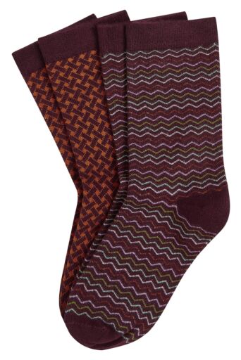Socks 2-Pack Bondi Spicy Bruin