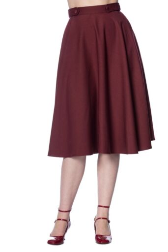 Didi Swing Rok Burgundy