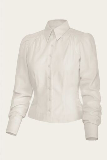 Spearpoint Blouse Antiekwit