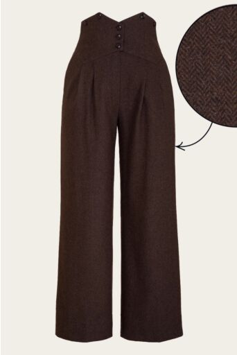 Fancy Pantalon Slacks Bruin