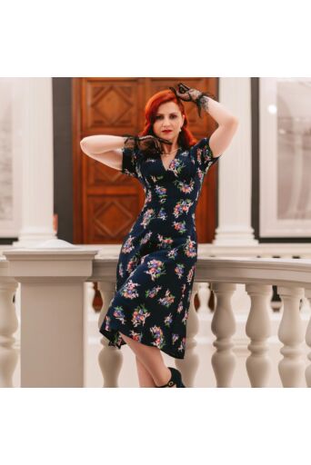 Dolores Kleedje Navy