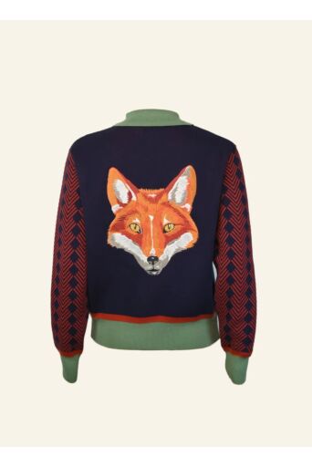 Kate Foxes Zip up Navy