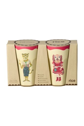 Melamine Tall Cups Gift Box