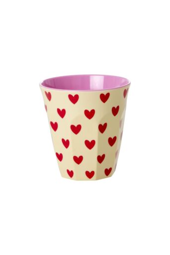 Melamine Cup with Darling Hearts