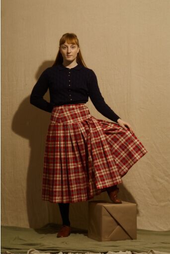 Kilt Rok Check Rood
