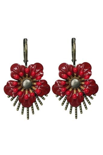 Raio Oorbellen Bordeaux