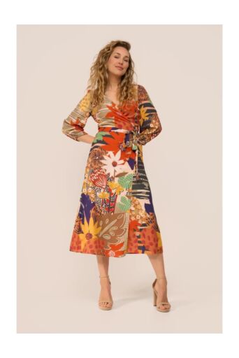 Maxima Wrap Kleedje Matisse