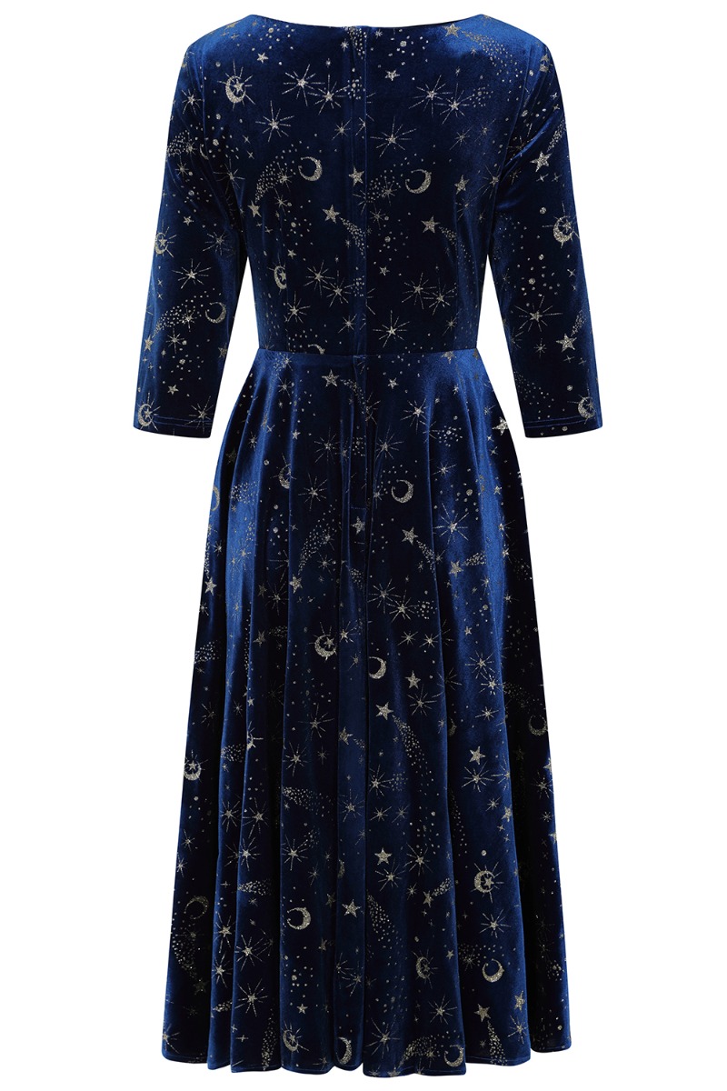 Luna Celestial Kleedje Blauw