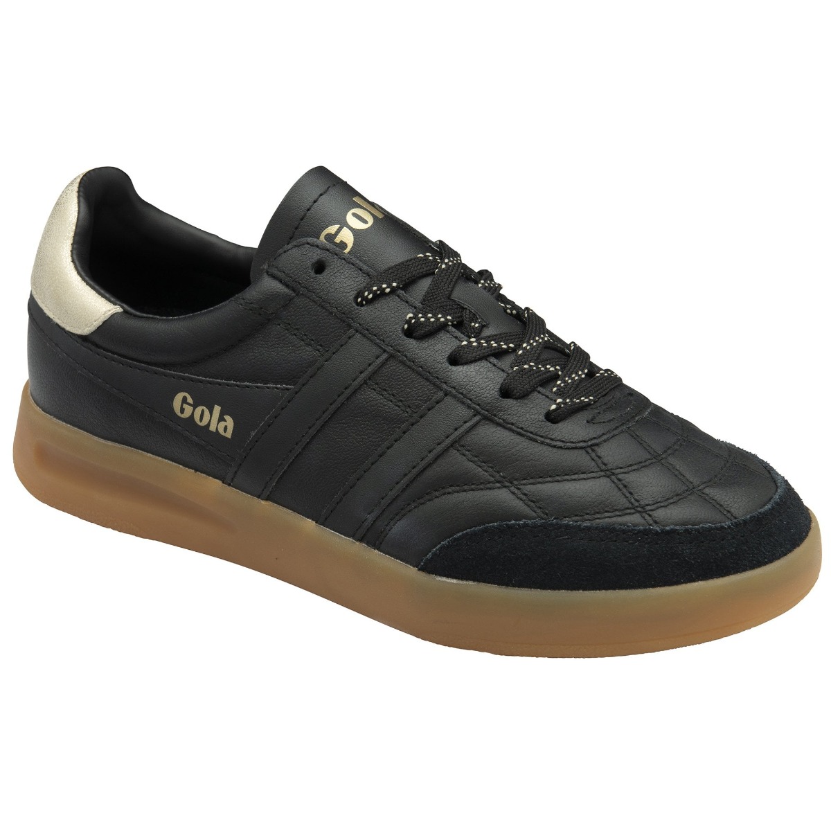 Stadia Sneakers Leather Zwart