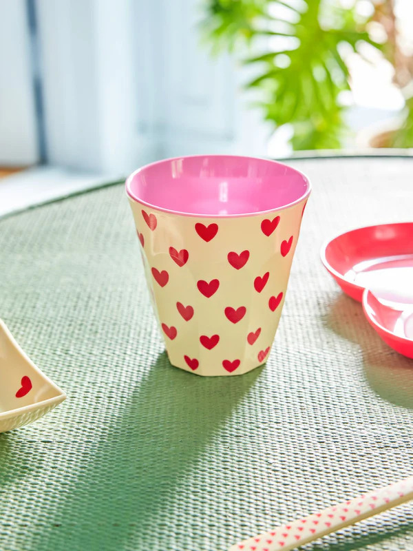  Melamine Cup with Darling Hearts