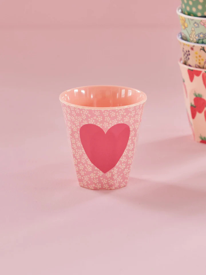 Melamine Cup with Heart