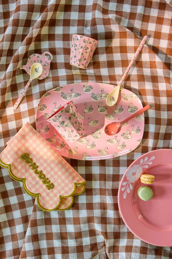 Melamine Beker Swan in Paris
